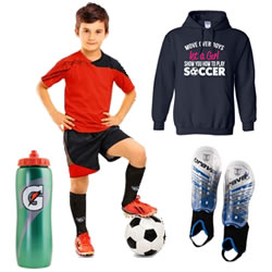 soccer player uniform